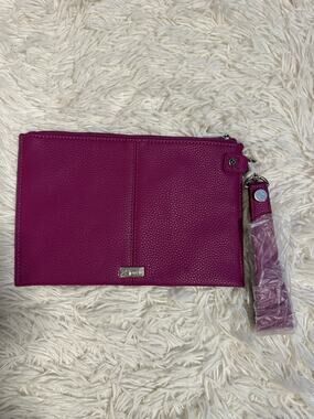 Thirty-One Jewell Via Noon Pochette Midi Zip Pouch Wristlet NWOT